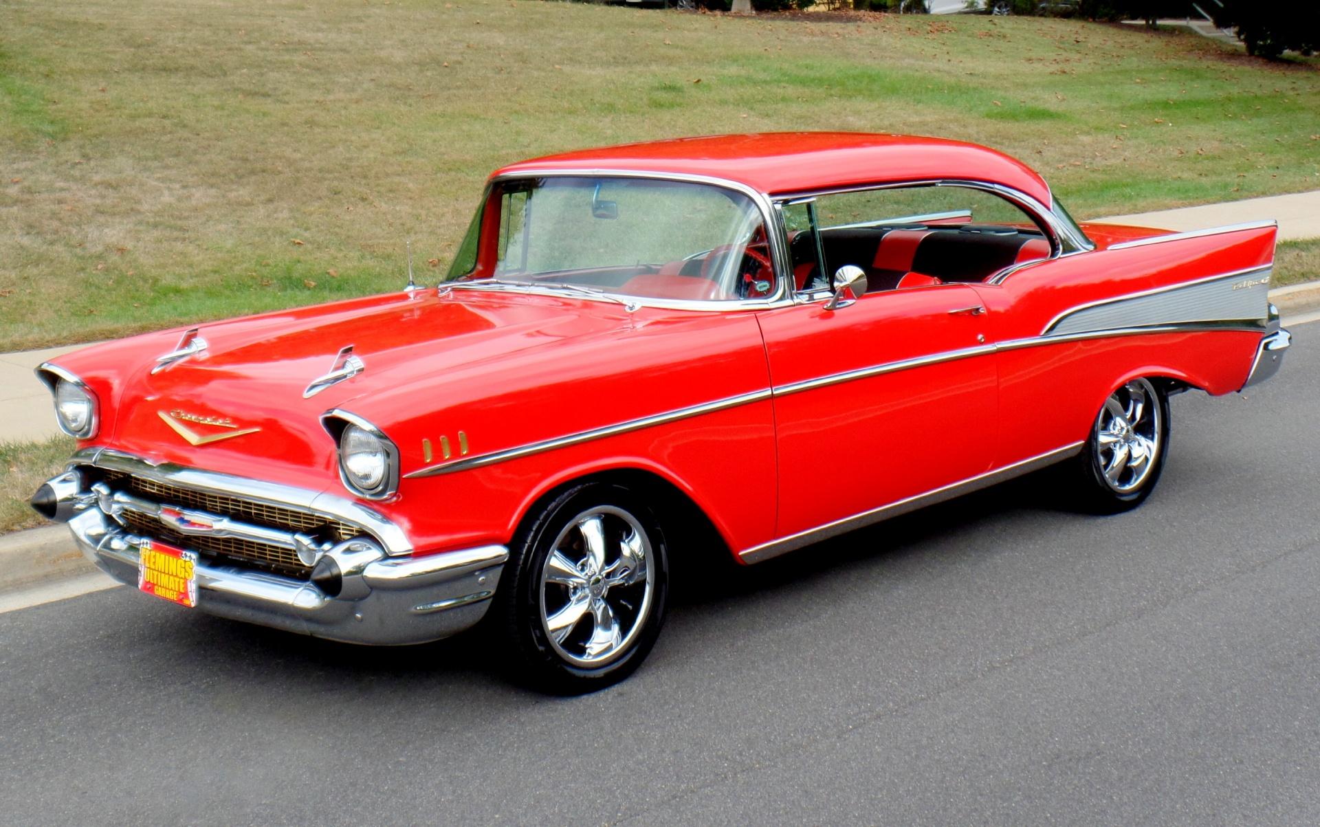 1957 Chevrolet Belair Real 1037D Belair ProTouring Custom with all the