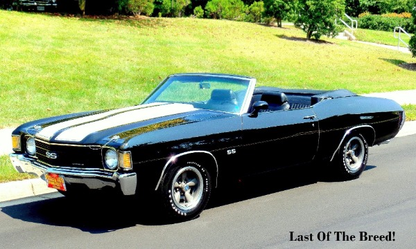 1972 Chevrolet Chevelle SS Convertible  SOLD!!
