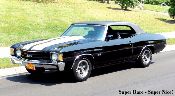 1972 Chevrolet Chevelle SS Convertible  SOLD!!