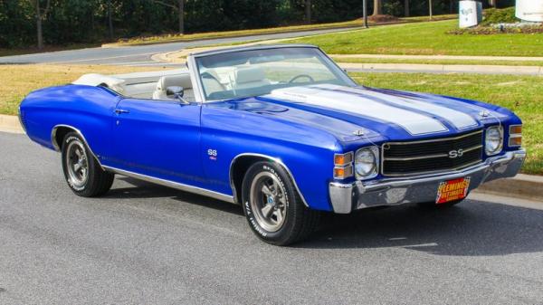 1971 Chevrolet Chevelle Convertible SS454 