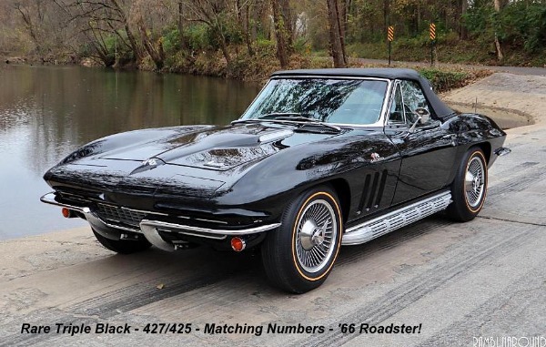 1966 CHEVROLET CORVETTE - PRICE DROP! STING RAY ROADSTER