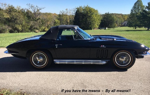 1966 CHEVROLET CORVETTE - PRICE DROP! STING RAY ROADSTER