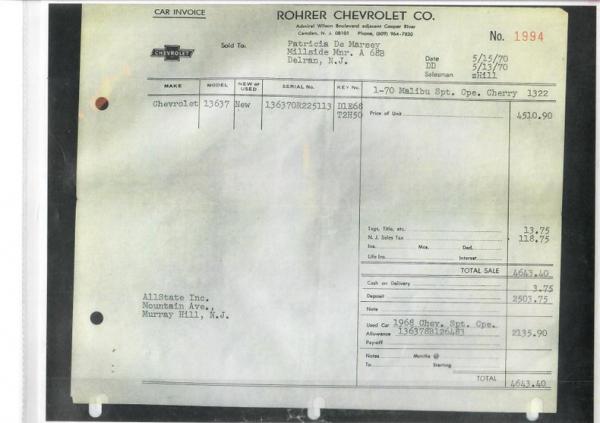 1970 Chevrolet Chevelle SS396 