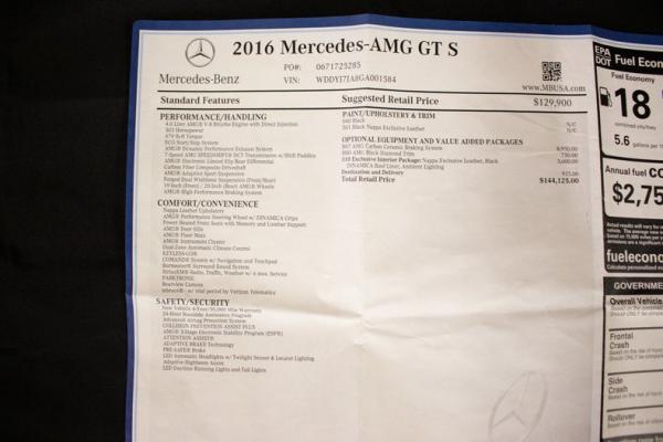 2016 Mercedes-Benz AMG 