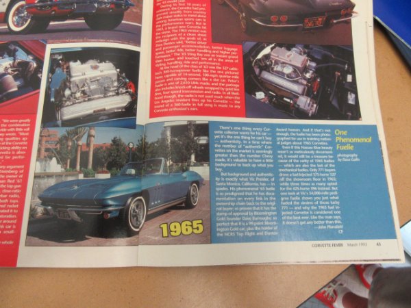 1965 Chevrolet Corvette Fuelie - SOLD!