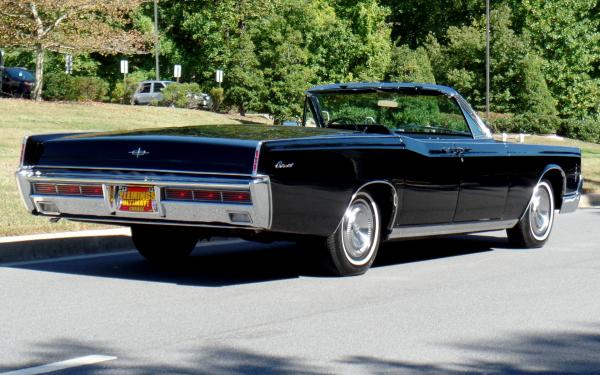 1966 Lincoln Continental Triple Black Suicide Door Convertible 1 of only 3,180 produced!