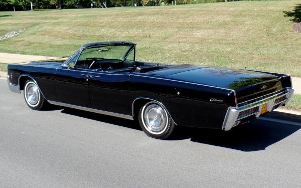 1966 Lincoln Continental Triple Black Suicide Door Convertible 1 of only 3,180 produced!