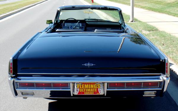 1966 Lincoln Continental Triple Black Suicide Door Convertible 1 of only 3,180 produced!