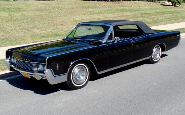 1966 Lincoln Continental Triple Black Suicide Door Convertible 1 of only 3,180 produced!