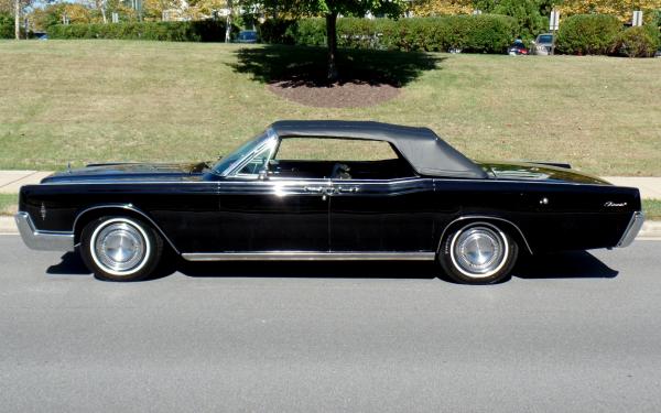 1966 Lincoln Continental Triple Black Suicide Door Convertible 1 of only 3,180 produced!
