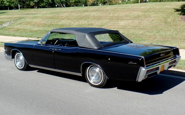 1966 Lincoln Continental Triple Black Suicide Door Convertible 1 of only 3,180 produced!