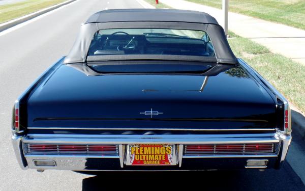 1966 Lincoln Continental Triple Black Suicide Door Convertible 1 of only 3,180 produced!