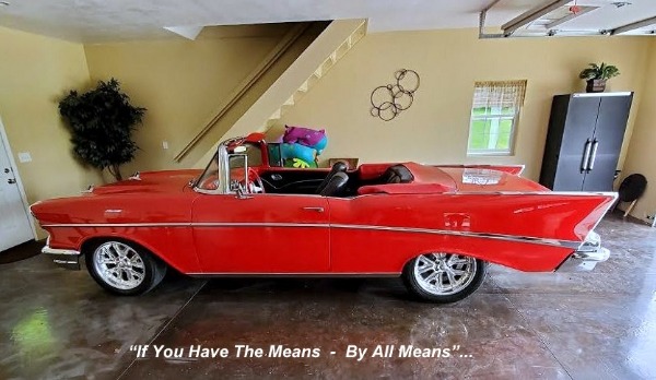 1957 Chevrolet Belair Convertible - SOLD Resto Mod Pro Touring - SOLD!