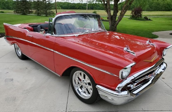 1957 Chevrolet Belair Convertible - SOLD Resto Mod Pro Touring - SOLD!