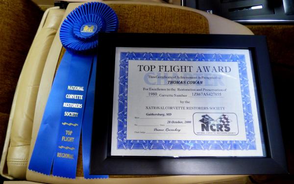 1980 Chevrolet Corvette NCRS 2 Time Top Flight  Winner! 16k ORIGINAL miles