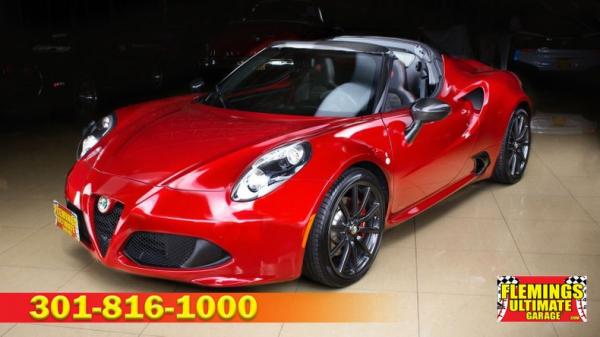 2016 Alfa Romeo 4C Spider 