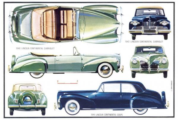 1941 Lincoln Continental 