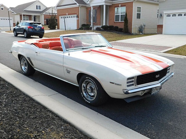 1969 Chevrolet Camaro RS/SS Convertible Indy Pace Car