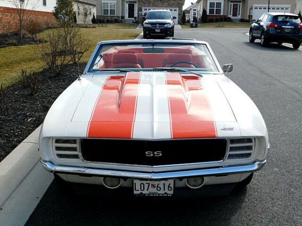 1969 Chevrolet Camaro RS/SS Convertible Indy Pace Car