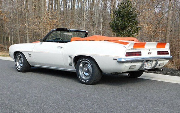 1969 Chevrolet Camaro RS/SS Convertible Indy Pace Car