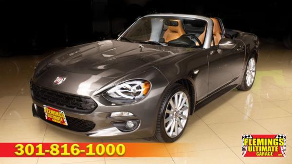 2017 Fiat 124 Spider Lusso 6 speed 