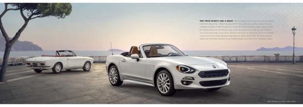 2017 Fiat 124 Spider Lusso 6 speed 