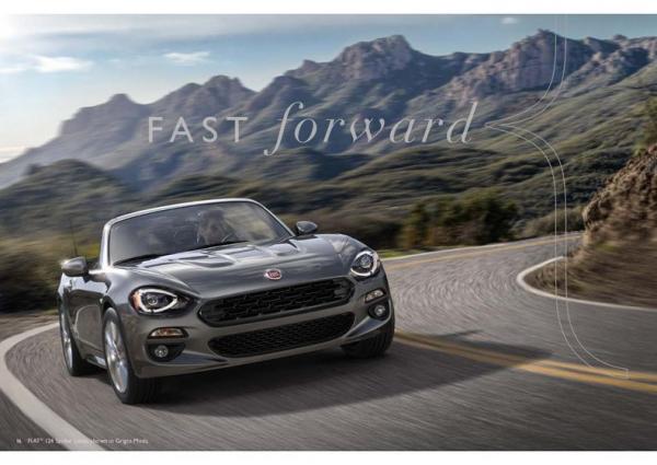 2017 Fiat 124 Spider Lusso 6 speed 