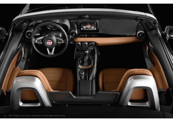 2017 Fiat 124 Spider Lusso 6 speed 