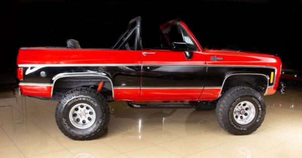 1973 Chevrolet K5 Blazer 4X4 Convertible 