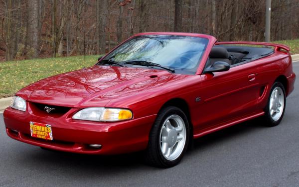 1994 Ford Mustang GT Convertible with 12k original miles!