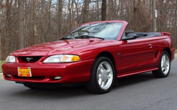 1994 Ford Mustang GT Convertible with 12k original miles!