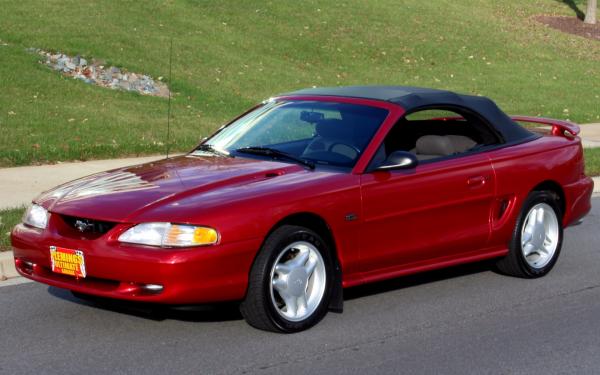 1994 Ford Mustang GT Convertible with 12k original miles!