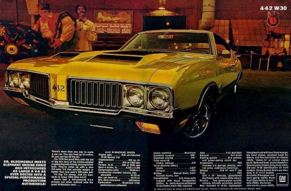 1970 Oldsmobile 442 Convertible 