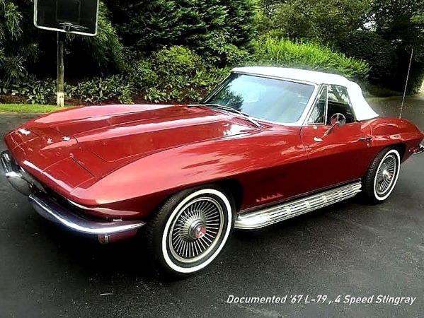 1967 Chevrolet Corvette Roadster Collector Convertible