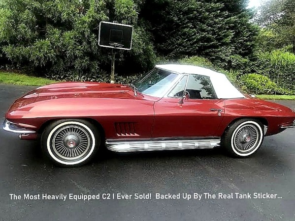 1967 Chevrolet Corvette Roadster Collector Convertible