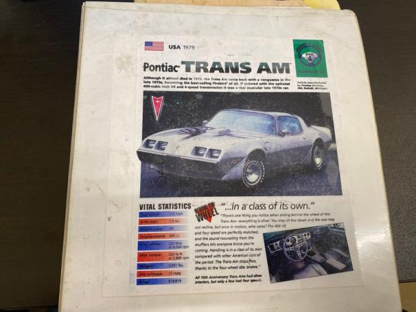 1979 Pontiac Trans Am 10th anniversary 