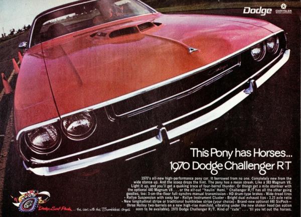 1970 Dodge Challenger 440-6 pack RT/SE 