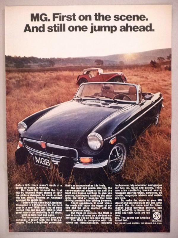 1973 MG B Roadster 