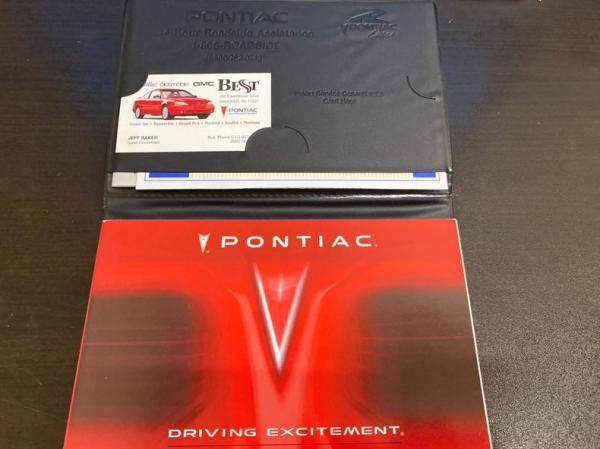 1999 Pontiac Trans Am WS6 30th Anniversary 