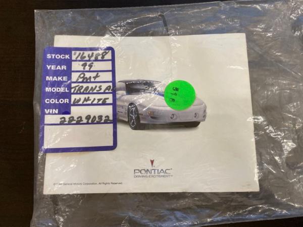 1999 Pontiac Trans Am WS6 30th Anniversary 