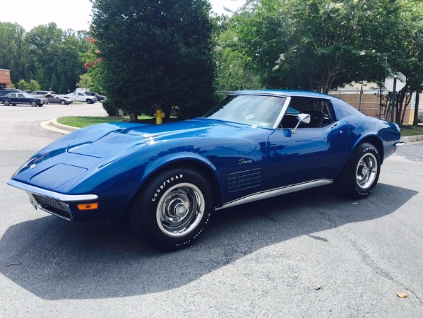 1971 Chevrolet Corvette  LS6  Factory High Performance LS6 454 Stingray