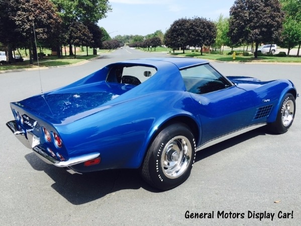 1971 Chevrolet Corvette  LS6  Factory High Performance LS6 454 Stingray