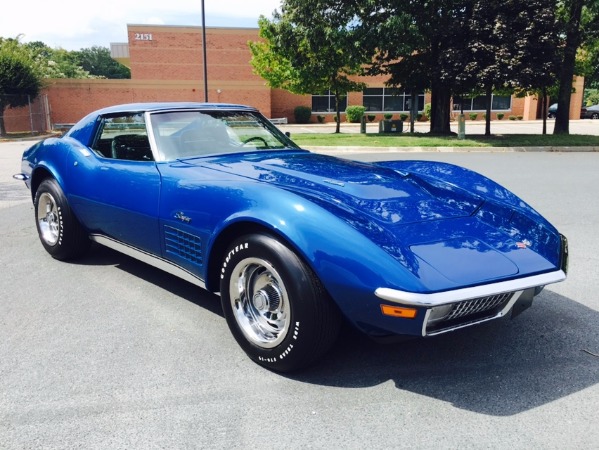 1971 Chevrolet Corvette  LS6  Factory High Performance LS6 454 Stingray