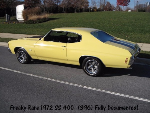 1972 Chevrolet Chevelle SS 400 SOLD!!!