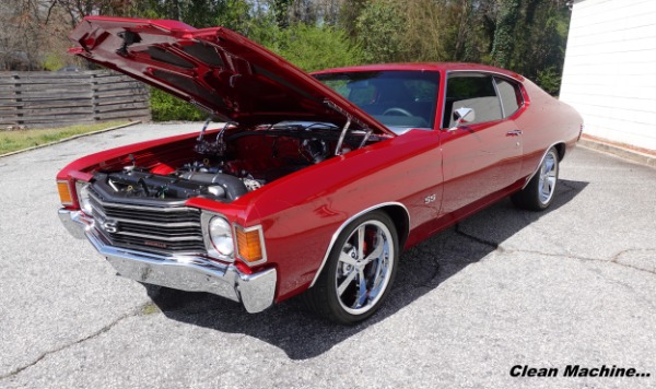 1972 Chevrolet  SOLD! Chevelle SS CUSTOM - RESTO MOD - PRO TOURING FOR SALE - SOLD!!