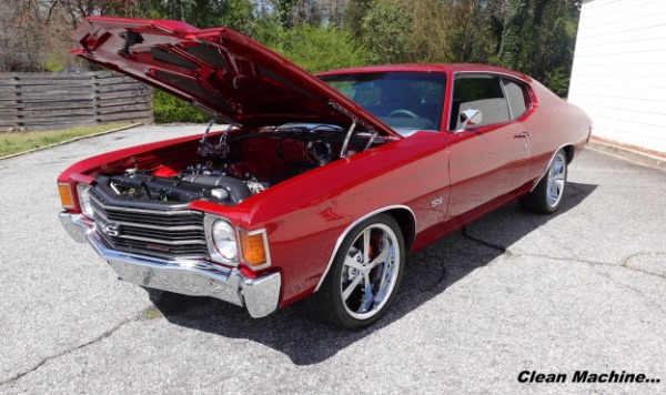 1972 Chevrolet Chevelle SS CUSTOM - RESTO MOD - PRO TOURING FOR SALE - SOLD!!