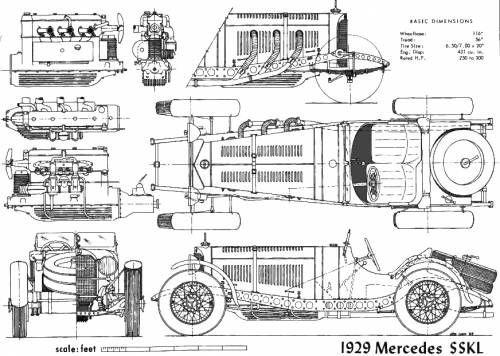 1929 Mercedes-Benz SSK roadster 