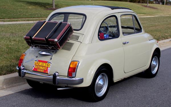 1965 Fiat 500 Cabrio Roof