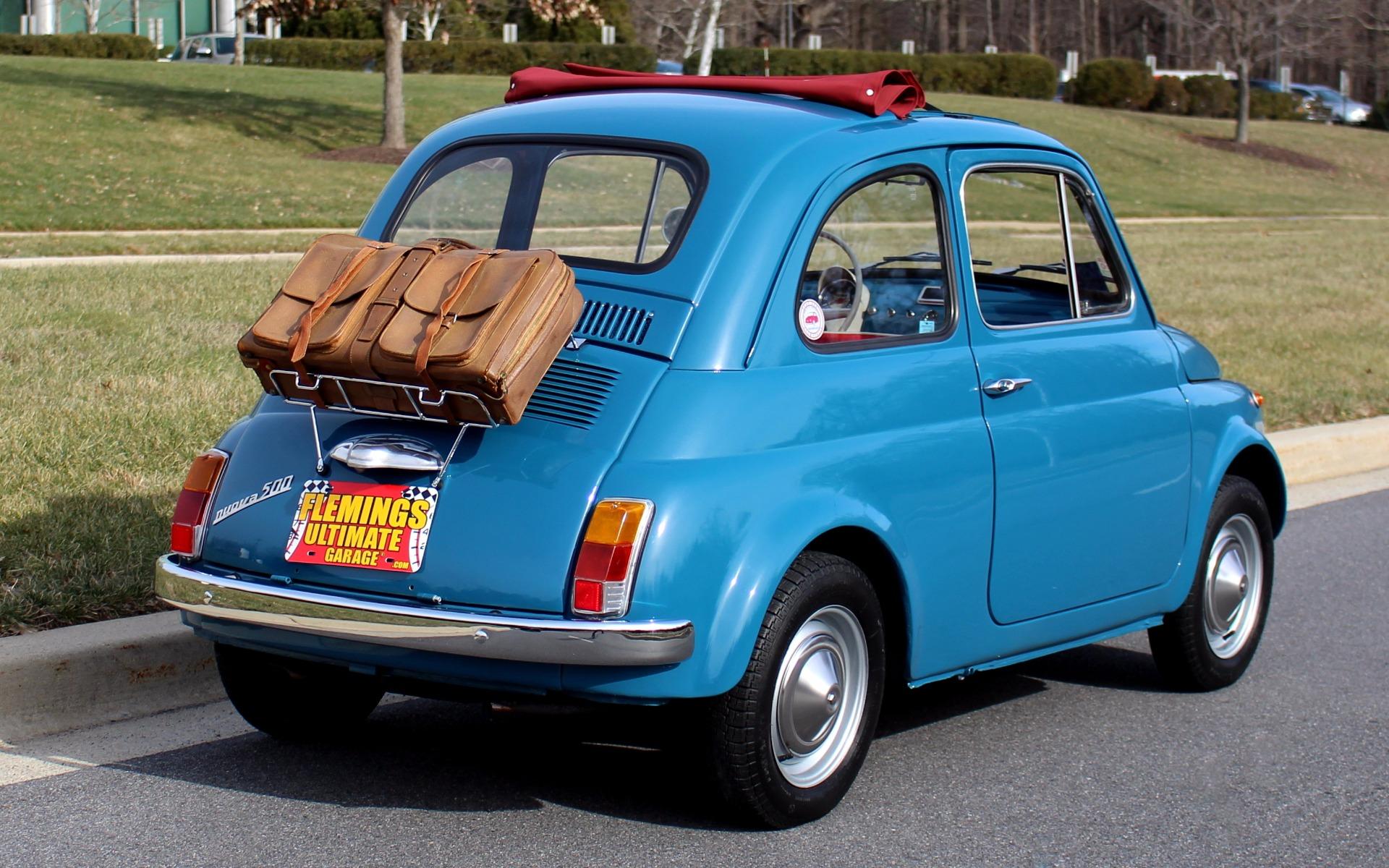 Fiat 500 Cabrio багажник