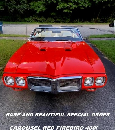 1969 Pontiac Firebird 400 Convertible   SOLD!!